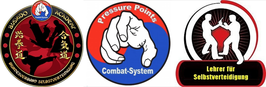 Ausbilder im Schwerpunkt Druckpunkte und Vitalpunkte Partnerlogo