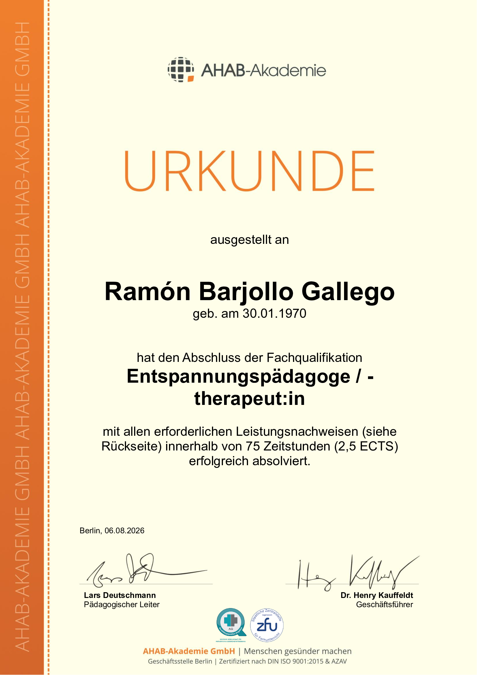 Zertifikat Entspannungspaedagoge